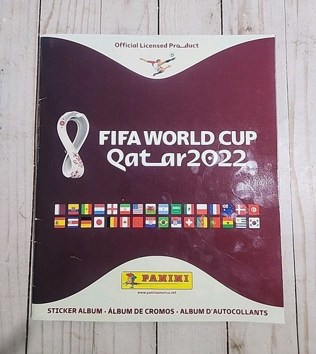 NUEVO 2 Lote, Panini Copa Mundial de la FIFA Fútbol Qatar 2022 Álbum de Pegatinas y 1 Caja de Pegatinas - Imagen 2 de 9