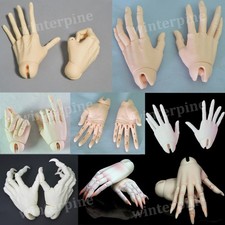 Resin Jointed Hands for 1/3 Male Uncle Female BJD Doll 1/4 Boy Girl BJD Dolls