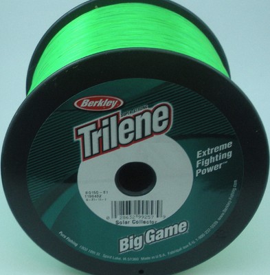 Berkley 1002984 BG320-81  20 Lb Big Game Mono Line 3 Lb Spool Solar Green