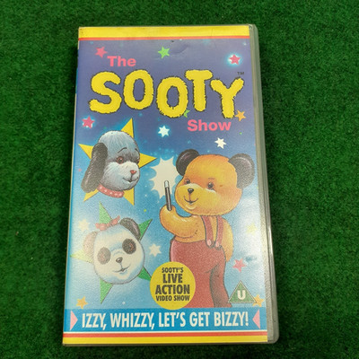 The Sooty Show Izzy Whizzy Let's Get Bizzy! VHS Video Tape Kids PAL Rare Retro