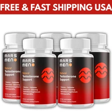 (5 Pack) Mars Men for Men Advanced Max Formula Vitamin Supplement 60 Capsules