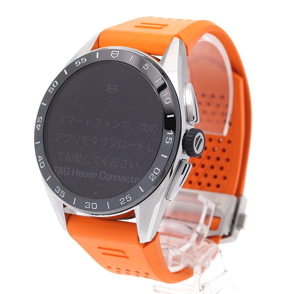 TAG HEUER Connected Caliber E4 SBR8A10/BT6259 Quartz Men display picture 1