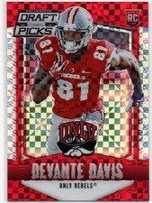 2015 Prizm Draft Picks 176 Devante Davis UNLV  Rookie RC Power Red Prizm