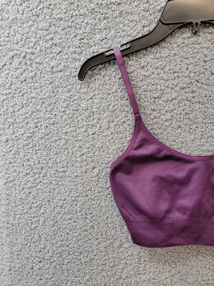 Sujetador Bralette B.tempt'd Comfort Intended Mujer M Potente Púrpura Sin Alambres Pullover Foto 3 de 4