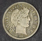 1903-P Barber Silver Dime 10C [COINGIANTS]