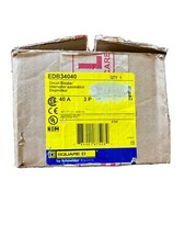 Square D EDB34040, 3 pole, 40A, 480V