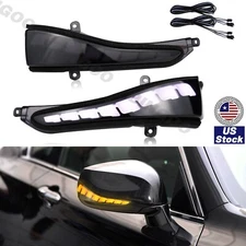 Side Mirror Sequential Blink LED Turn Signal Light For Infiniti Q50 Q70 Q60 QX30
