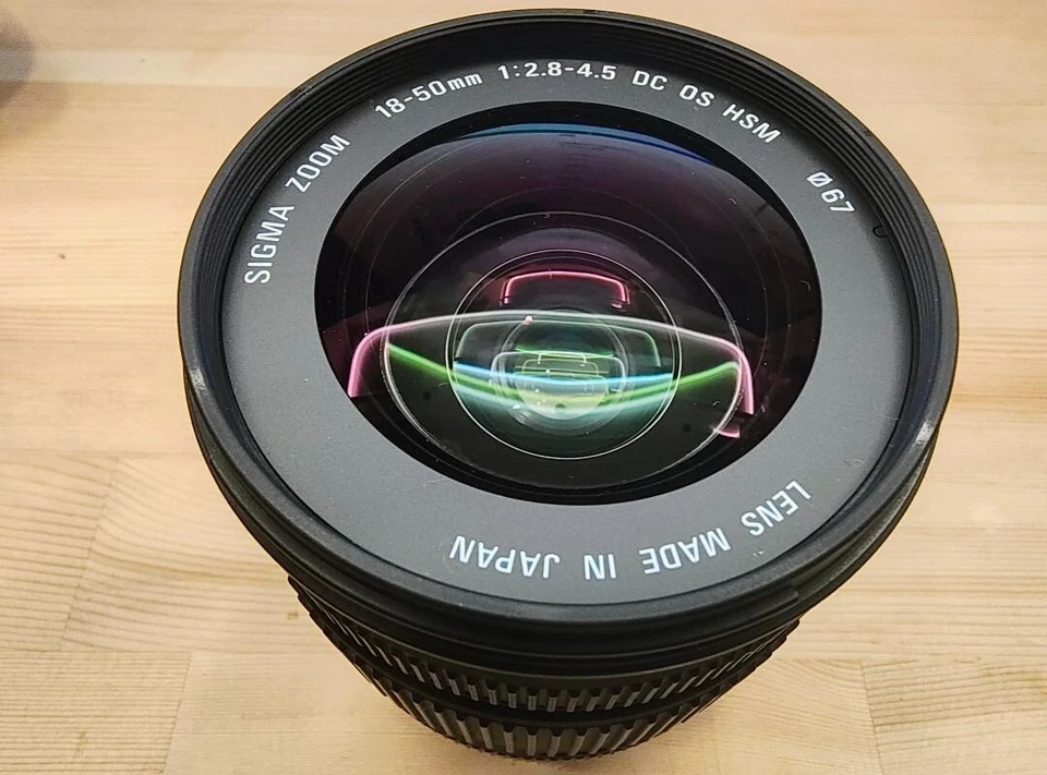 MINT SIGMA 18-50mm F2.8-4.5 DC OS HSM Lens for Nikon F Mount Tested from Japan - Image 2 of 4