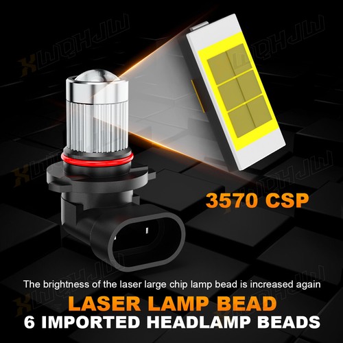 For Honda Accord Sport 2016 2017 6000K 4X Front LED Headlights Kit High Low Beam - 第 9/14 張圖片