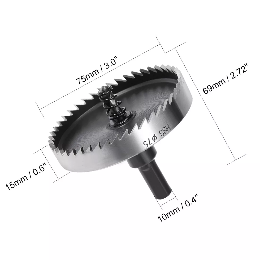 75mm 2024 hole cutter