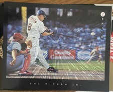 1997 Pinnacle Zenith - HUGE 8 x 10 Dufex #19 Cal Ripken