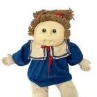 Vintage 1984 MN  Copr Thomas girls doll brown hair green eyes