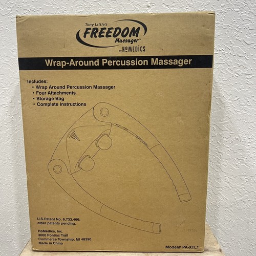 Homedics Tony Little's Freedom Wrap-Around Percussion Massagegerät mit Wärme PA-XTL1
