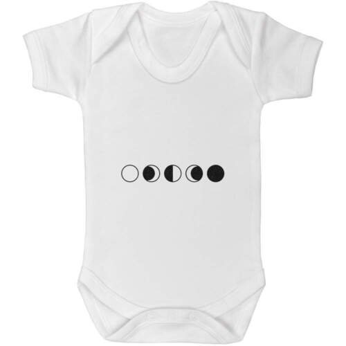 'Moon Cycle' Baby Grows / Bodysuits (GR025055) - Picture 1 of 10