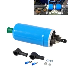Blue Inline High Pressure Fuel Pump Universal Replacement 0580464038