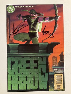 GREEN ARROW 11 SIGNED HESTER PARKS NM NEAR MINT DC COMICS 