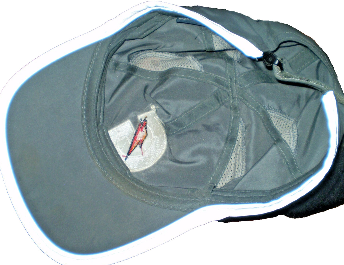 Gatorade Hat Cap Strap Back Gray Performance Gym … - image 3