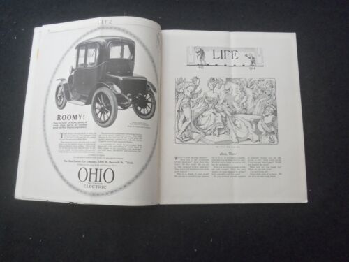 1914 JANUARY 1 LIFE MAGAZINE - WHICH BIRD? - L 758N - Picture 2 of 5
