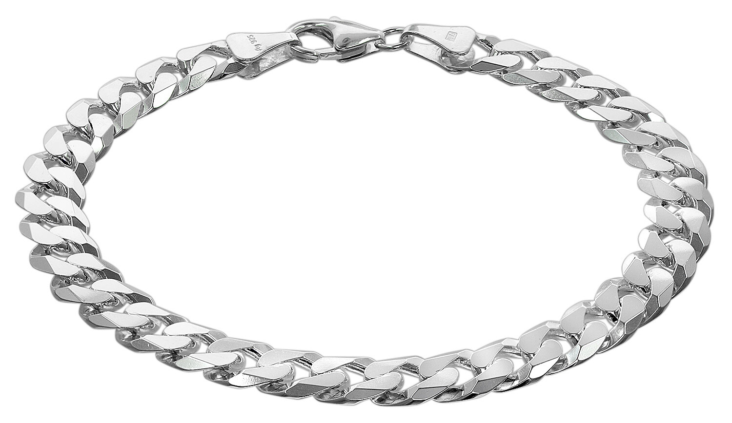 МОДНАЯ нарукавная повязка Silber 925 Panzerkette Breite 78 мм 75138 13790₽