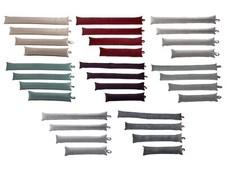 Draught Excluder Soft Velvet 3ft 4ft 5ft Long Patio French Door Draft Stopper