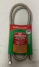 Fluidmaster 38 X 60 Stainless Steel Dishwasher Connector Hose Winlet Elbow