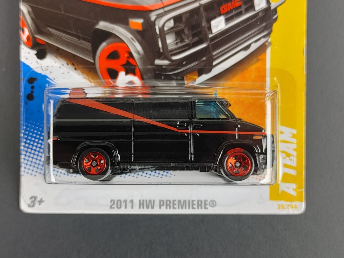 Hot Wheels A TEAM GMC 2011年製 Amazon.com: Hot Wheels 2011 A Team Van Black #39/244 : Toys