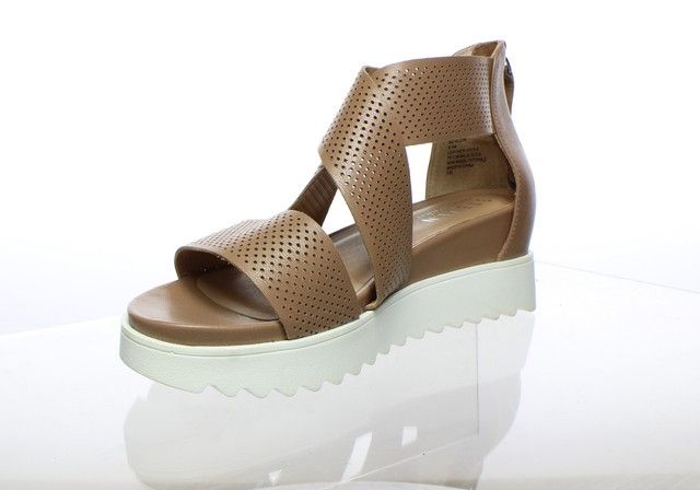 Steven Natural Comfort Steve Madden Klein Platform Sandals 570 Tan Leather 9.5 for sale online 