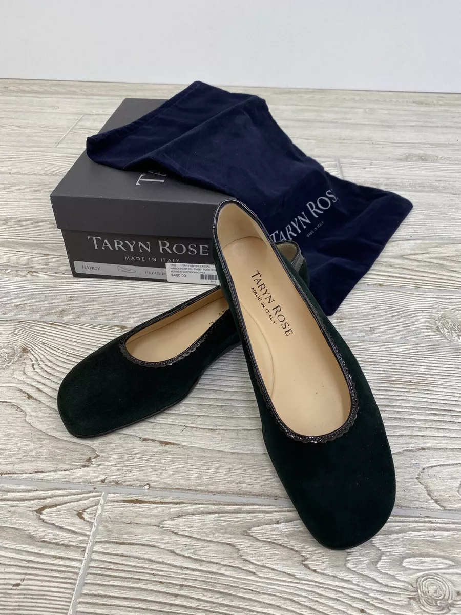 Taryn Rose Casual Shoes New In Box Nancy Suede Patten Leather Size 6.5 M roh