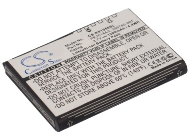 1200mAh Battery for HP iPAQ RX1900,iPAQ RX1950,iPAQ RX1955,399858-001,PE2018AS