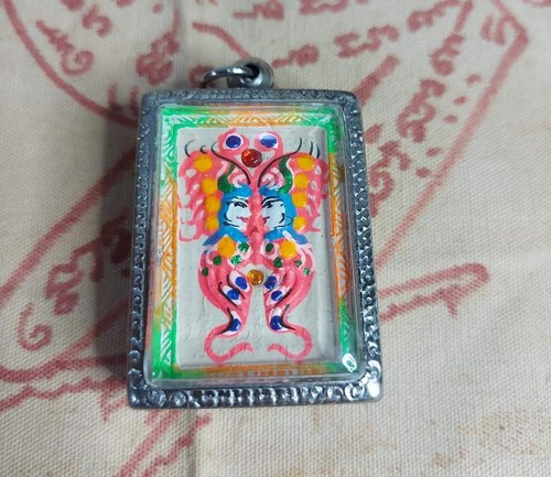 Thai buddha amulet phra somdej kruba kissaba powerful somdej pendant . - Bild 4 von 4