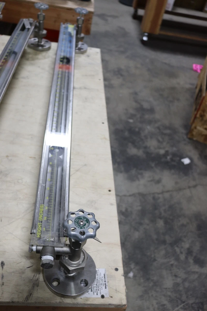 John Ernst Sight Glass Tubular Level Gauge 81910F-44.00-AVH-1-80-3N 0-42"  HEIGH | eBay