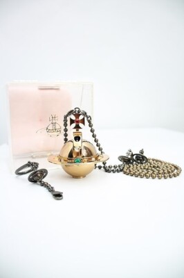 Vivienne Westwood Orb Lighter Gold Accessories Pendant