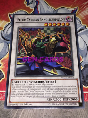 Yu Gi Oh Karte KARDINBLUME BLUTENBLUME INOV-FR043