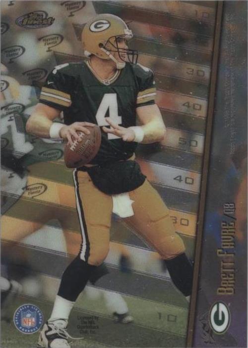 1998 Topps Finest Brett Favre Mark Brunell #M1 - 1 of 2