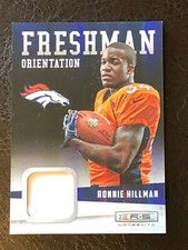 2012 Panini Freshman Orientation Ronnie Hillman Card #6 Mint PATCH RC 08/49 