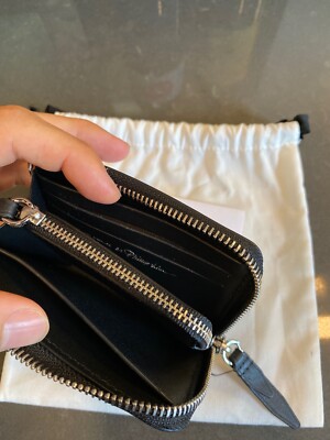 3.1 PHILLIP LIM New Unisex Brown & Black Mini Zip Around Wallet | eBay