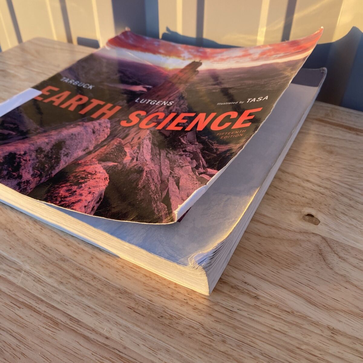 Earth Science 15th Edition by Tarbuck, Lutgens, Tasa (2017, Paperback) Earth Science 15th Edition by Tarbuck, Lutgens, Tasa (2017, Paperback)