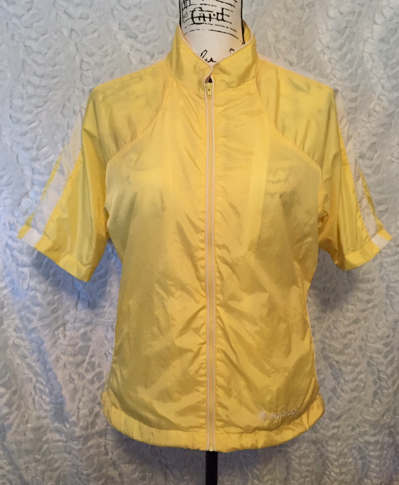 Sunice Women's Golf Rain Jacket, Short Sleeves, Yellow, Size S eBay