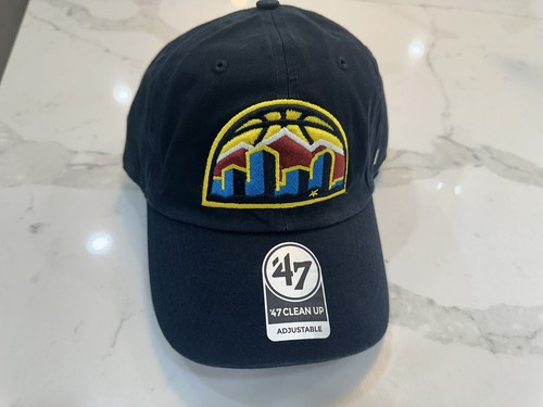 Gorra de limpieza azul marino ajustable edición City Denver Nuggets marca 47 - Imagen 8 de 9