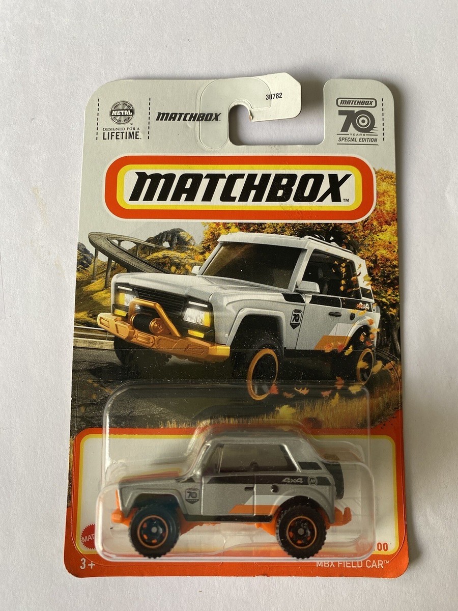 2023 Matchbox ~ 70th Anniversary MBX Field Car ~ Silver ~ #62/100