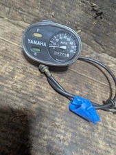 1966 YAMAHA YGS1 TRAILMASTER 80 SPEEDOMETER AND CABLE 5225 MILES