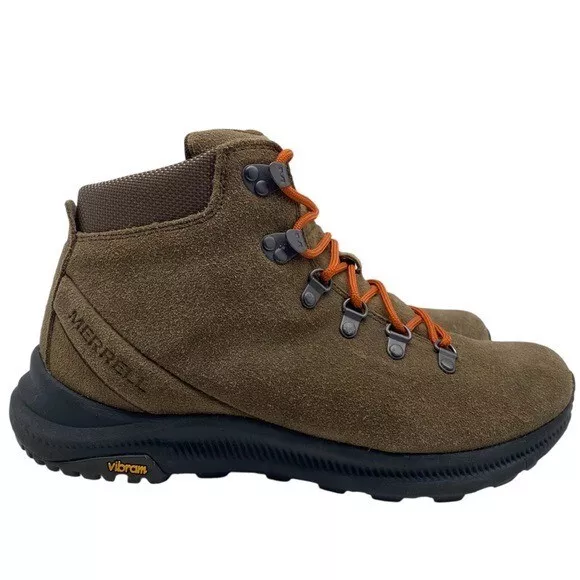 merrell ontario mid waterproof suede hiking boots