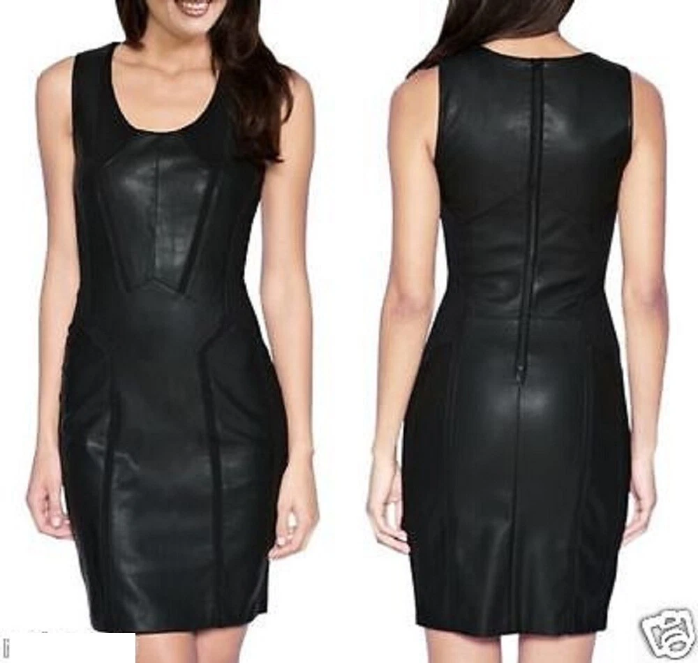 Abo lungo in pelle vinilica effetto bagnato nero abo lungo Sexy con ricamo in pizzo trasparente tunica Night Club abi Vestidos  200000345