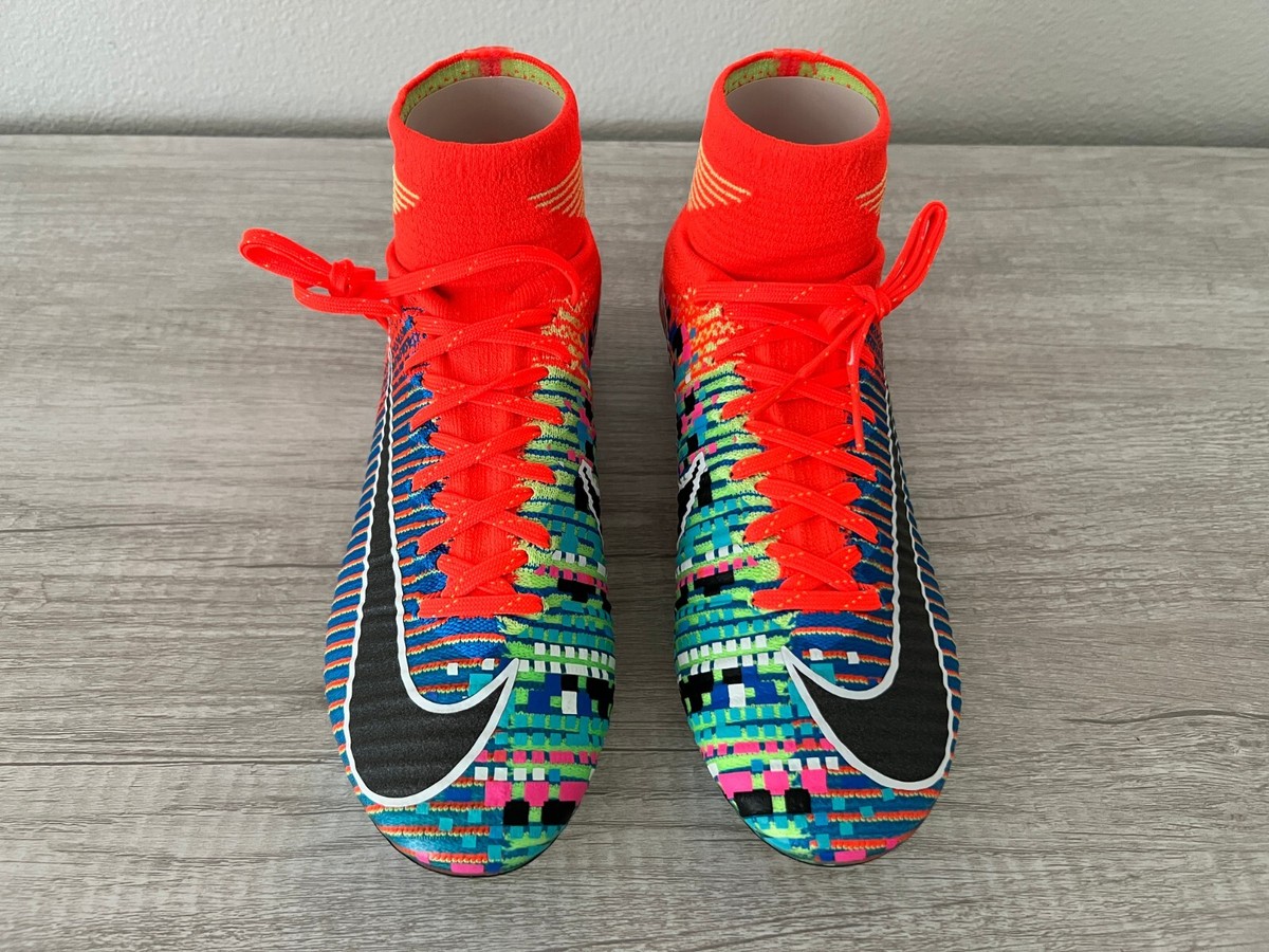 DS NIKE MERCURIAL SUPERFLY V SE FG- EA Sports men's size 7.5