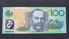 AUSTRALIA $100 2013 LAST PREFIX Stevens/Parkinson UNC Banknote EL13 764493