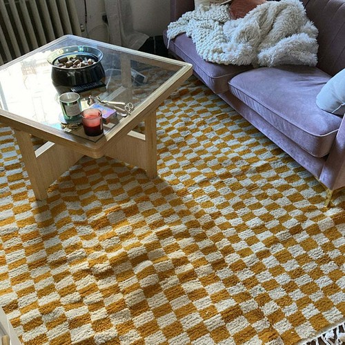 Moroccan Check Runner Rug,Berber Entryway Kilim Rug,New Soft Wool Area,Matdoor - Picture 58 of 68