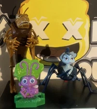 Hopper, Rosie, & Princess Atta - Disney Pixar A Bug’s Life Figures Lot