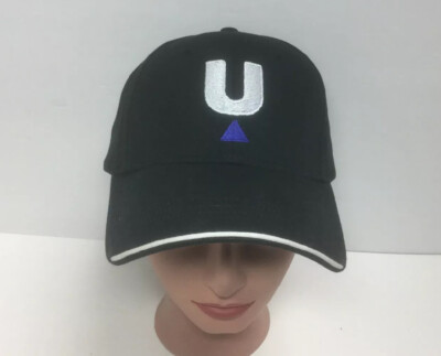 Head Shots Up Lift Team Hat Logo U Black Baseball Cap strap back adjustable