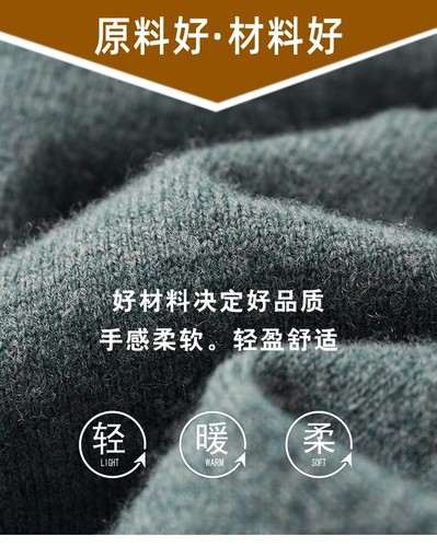 Neu 100% Reine Wolle Pullover Jacke Herren V-Ausschnitt Strickjacke Herbst Top - Bild 19 von 35