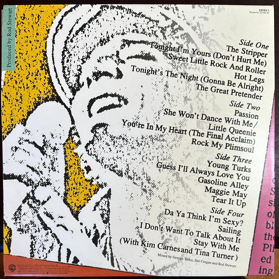 Rod Stewart - Absolutely Live - 1982 vinyl double LP - Excellent Condition - Image 3 of 4